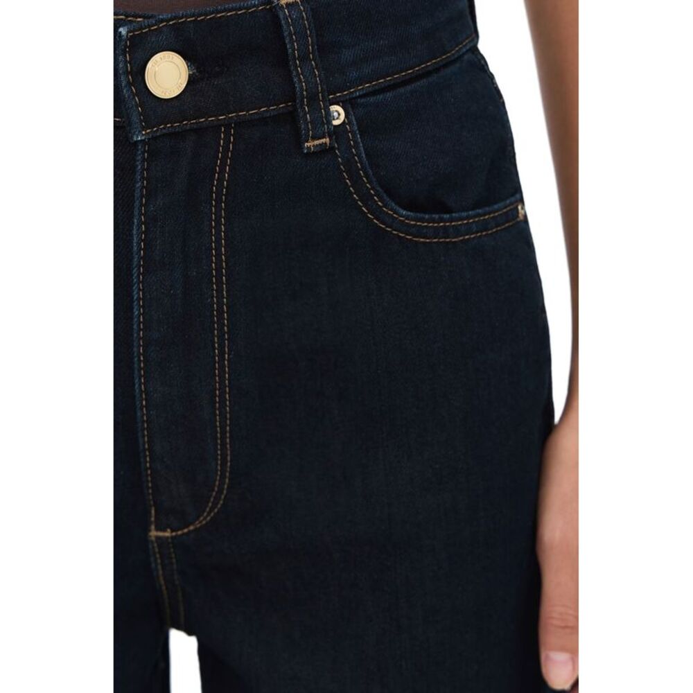 DL1961 Womens Jeans 30 Hepburn High Rise Wide Leg Jeans Ventura $229 - Picture 4 of 6